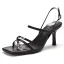 Sexy Beige Evening Party Womens Sandals 2022 7 cm Stiletto Heels Open / Peep Toe Sandals High Heels