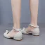 Chic / Belle Blanche Perle Bride Cheville Plate Chaussure De Mariée 2024 À Bout Pointu Mariage Talons
