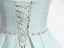 Chic / Beautiful Mint Green Prom Dresses 2024 A-Line / Princess Strapless Sleeveless Backless Floor-Length / Long Prom Formal Dresses