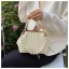 Vintage / Retro White Pearl Shell Prom Clutch Bags 2023
