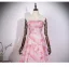 Charmant Rougissant Rose Perlage Paillettes Robe De Bal 2026 Princesse Bustier Sans Manches Dos Nu Longue Robe De Ceremonie