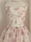 Simple Blanche Impression Organza Robe De Bal 2023 Princesse Encolure Carrée Sans Manches Dos Nu Courte Promo Robe De Ceremonie