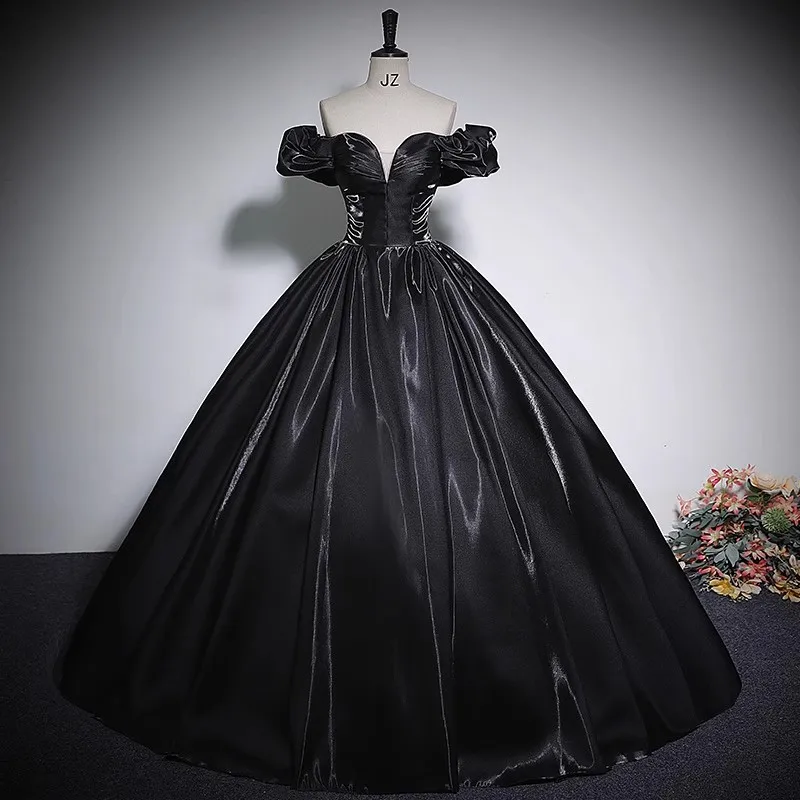 slim fit dress slacks Chic Long Sleeves Black Mermaid Prom Dress Beadings High Neck Satin Ev –  SELINADRESS