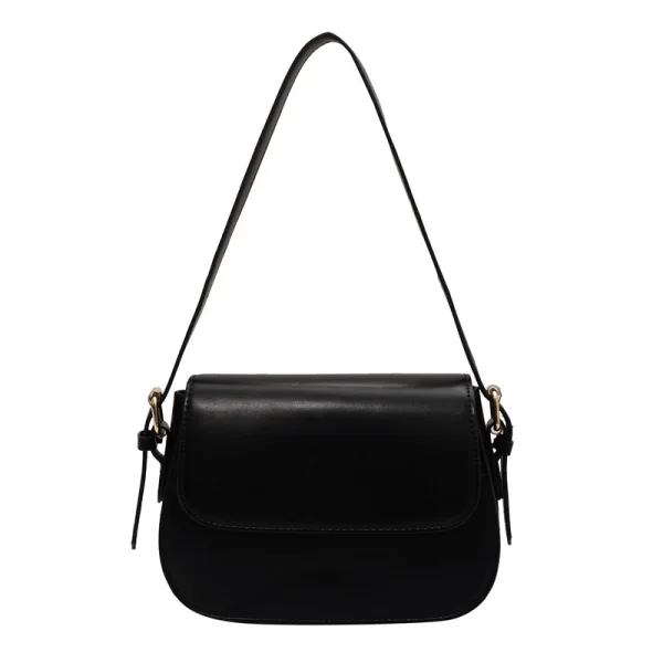 Vintage Eenvoudige Koffie Straatkleding PU Handtas 2024