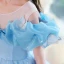 Chic / Beautiful Silver Star Sequins Birthday Flower Girl Dresses 2023 A-Line / Princess Scoop Neck Ruffle Short Sleeve Backless Floor-Length / Long Flower Girl Dresses