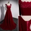 Chic / Beautiful Burgundy Suede Prom Dresses 2022 A-Line / Princess Square Neckline Sleeveless Backless Rhinestone Floor-Length / Long Prom Formal Dresses