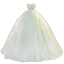 Elegant Sage Green Appliques Prom Dresses 2023 Ball Gown Strapless Sleeveless Backless Floor-Length / Long Prom Formal Dresses