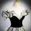 Audrey Hepburn Style Black Prom Dresses 2022 A-Line / Princess Ruffle Off-The-Shoulder Short Sleeve Backless Floor-Length / Long Formal Dresses