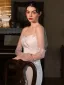 Elegant White Lace Flower Wedding Bridal Gloves Tulle 2025
