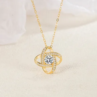 Snygga Fina Guld Rhinestone Saterling Silver Halsband Tillbehör 2023