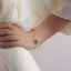 Chinese style Green Handmade  Jade Natural Crystal Bracelets 2025 Accessories