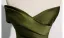 Vintage Olivgrün Satin Ballkleider 2025 Ballkleid Bandeau Ärmellos Rückenfreies Lange Ball Festliche Kleider