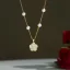 Mode Argenté Faux Diamant Fleur Perle Soirée Argent sterling Colliers Accessorize 2023