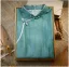 Vintage / Retro Chinese style Jade Green Floor-Length / Long Cheongsam 2024 Trumpet / Mermaid High Neck Short Sleeve