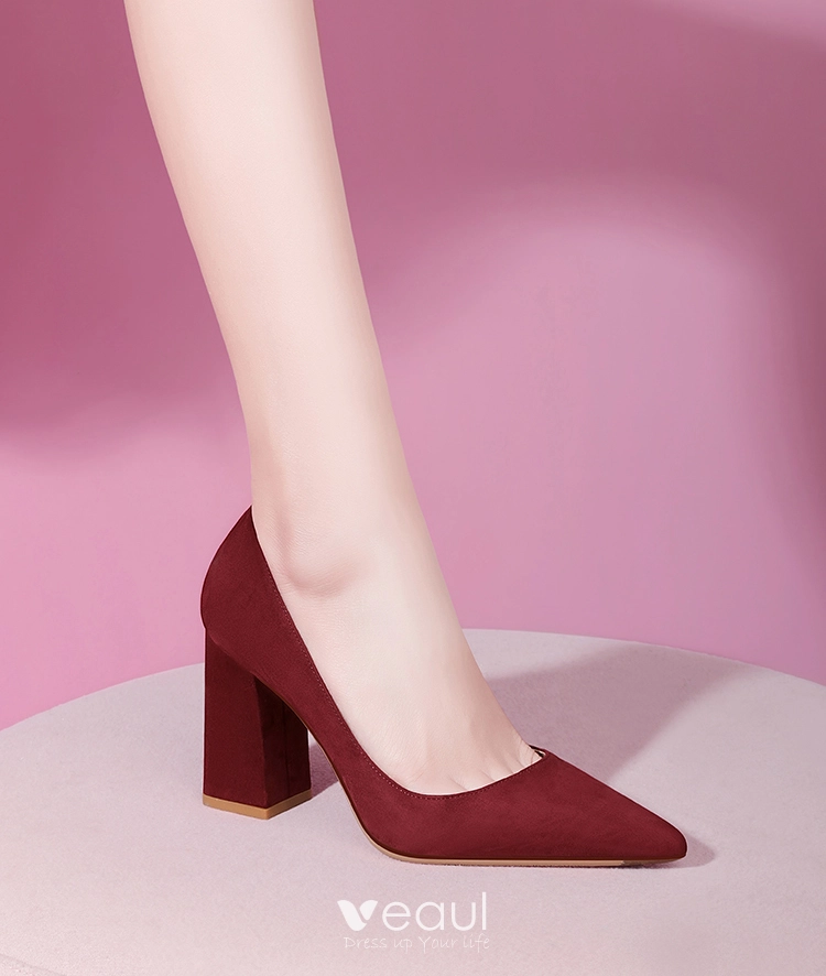 Pinterest | Heels, Velvet heels, Red high heels