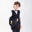Black Long Sleeve Wedding Boys Wedding Suits 2025 Body Jewellery Coat Pants Shirt Tie Vest Boys Wedding Suits