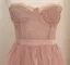 Chic / Beautiful Blushing Pink Cascading Ruffles Prom Dresses 2023 A-Line / Princess Strapless Sleeveless Backless Floor-Length / Long Prom Formal Dresses