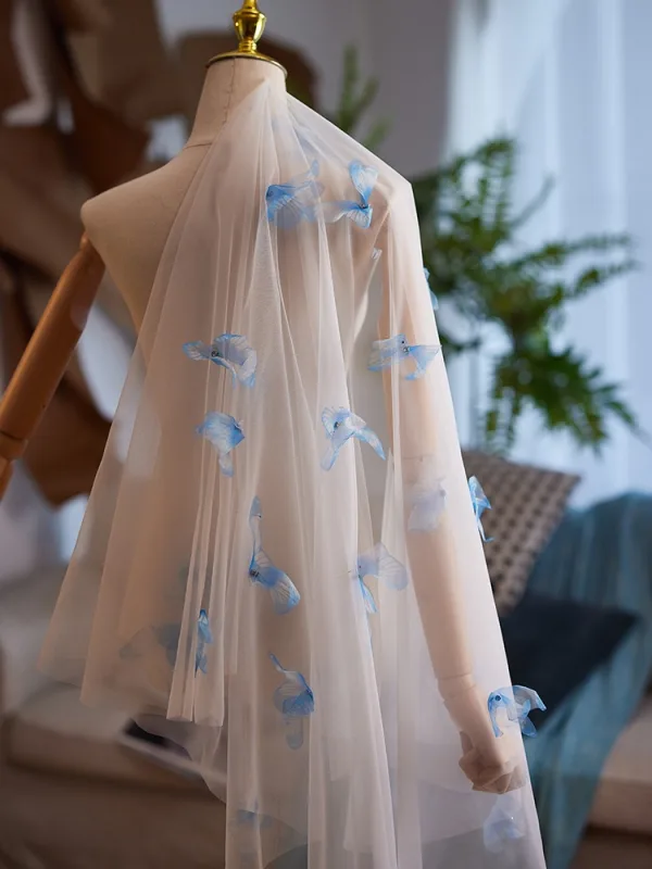 Chic / Belle Blanche Fait main Appliques Promo châle 2025