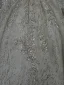Scintillantes Blanche Perlage Glitter Paillettes Robe De Mariée 2024 Robe Boule Encolure Carrée Manches Longues Dos Nu Longue Mariage
