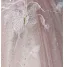Chic / Beautiful Blushing Pink Sequins Lace Flower Butterfly Appliques Prom Dresses 2026 A-Line / Princess Off-The-Shoulder Short Sleeve Backless Floor-Length / Long Formal Dresses
