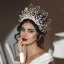 Fantaisie Multi-Couleurs Perle Faux Diamant Alliage Accessoire Cheveux Mariage 2024 Mariage