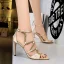 Sexy Silver Evening Party Rhinestone Womens Sandals 2022 9 cm Stiletto Heels Open / Peep Toe Sandals High Heels