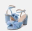 Sexy Blanche Été Vêtement de rue Sandales Femme 2023 Bride Cheville Noeud 8 cm Talons Épais Peep Toes / Bout Ouvert Sandales Talons Hauts