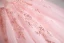 Lovely Blushing Pink Beading Sequins Prom Dresses 2023 Ball Gown Pearl Spaghetti Straps Sleeveless Backless Floor-Length / Long Prom Formal Dresses