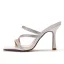 Sexy White Evening Party Rhinestone Womens Sandals 2023 9 cm Stiletto Heels Open / Peep Toe Sandals High Heels