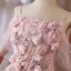Chic / Belle Rougissant Rose Appliques Perlage Paillettes de retour Robe De Graduation 2025 Robe Boule Bretelles Spaghetti Sans Manches Dos Nu Courte Robe De Ceremonie