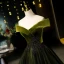 Elegant Dark Green Rhinestone Lace Flower Velvet Prom Dresses 2023 A-Line / Princess Off-The-Shoulder Sleeveless Backless Floor-Length / Long Prom Formal Dresses
