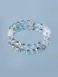 Chic / Beautiful Sky Blue Handmade  Natural Crystal Bracelets 2025 Accessories