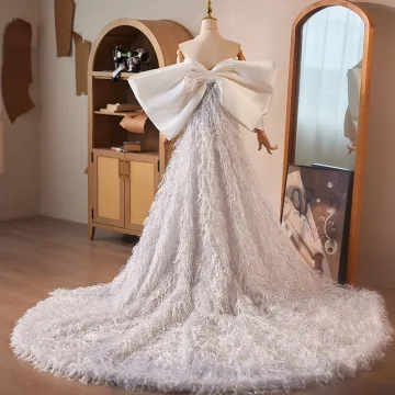Glamour Gris Gland Noeud Soirée Châle 2025