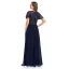 Chic / Belle Vert Paillettes Robe De Soirée Princesse 2023 V-Cou Manches Courtes Longue Soirée Robe De Ceremonie