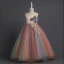 Chic / Beautiful Burgundy Appliques Pearl Lace Flower Birthday Flower Girl Dresses 2024 Ball Gown Scoop Neck Sleeveless Bow Sash Floor-Length / Long