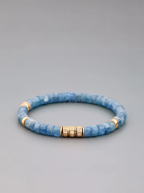Inhabituel Bleu Ciel Fait main Cristal Naturel Bracelets Accessorize 2025