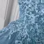 Élégant Rougissant Rose Fait main Perlage Paillettes En Dentelle Fleur Robe De Bal 2026 Robe Boule De l'épaule Sans Manches Dos Nu Longue Tulle Robe De Ceremonie
