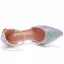 Chic / Belle Multi-Couleurs Faux Diamant Chaussure De Mariée 2022 7 cm Talons Aiguilles Bride Cheville À Bout Pointu Mariage Talons Hauts