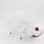 Chic / Beautiful White Pearl Appliques Wedding Shoes 2022 Leather 10 cm Stiletto Heels Pointed Toe Wedding Pumps High Heels