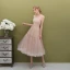 Modest / Simple Sage Green Homecoming Graduation Dresses 2019 A-Line / Princess Spaghetti Straps Sleeveless Tea-length Ruffle Backless Formal Dresses