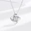 Modest / Simple Silver Rhinestone Sterling Silver Necklaces Accessories 2023