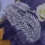 Piękne Srebrny Wykonany Ręcznie Rhinestone Ślub Ozdoby Do Włosów Ślubne 2023