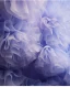 Fashion Lavender Ruffle Prom Dresses 2024 Ball Gown Strapless Puffy Short Sleeve Backless Sweep Train Prom Formal Dresses