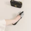 Chic / Beautiful Black Rhinestone Bow Pumps Prom 2022 Leather 6 cm Stiletto Heels Pointed Toe Pumps High Heels