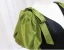 Fashion Clover Green Prom Dresses 2024 Ball Gown V-Neck Puffy Short Sleeve Backless Floor-Length / Long Prom Formal Dresses