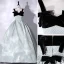 Fashion Black Prom Dresses 2022 Ball Gown Square Neckline Green Spotted Sleeveless Backless Bow Floor-Length / Long Formal Dresses