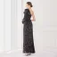 Sexy Lindgrün Pailletten Abendkleider 2022 Meerjungfrau One-Shoulder Lange Ärmel Rückenfreies Lange Gespaltete Front Abend Festliche Kleider