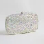Sparkly Fashion Silver Laser Rhinestone Evening Party Clutch Bags 2022