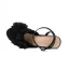 Vintage / Retro Gold Bow Street Wear Womens Sandals 2022 Ankle Strap 6 cm Thick Heels Open / Peep Toe Sandals High Heels
