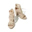 Roman Khaki Street Wear Summer Womens Sandals 2023 T-Strap 8 cm Thick Heels Open / Peep Toe Sandals High Heels